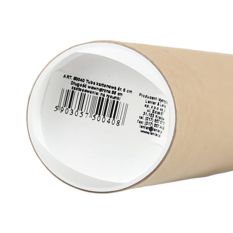 Tuba kartonowa śr.6cm dł 55 cm  50040