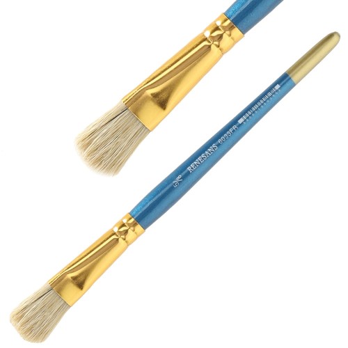 Pędzel szczecinowy Renesans seria 6033 - 5/8 koci język