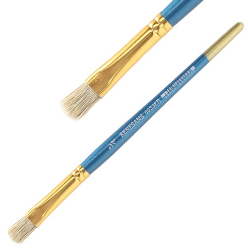 Pędzel szczecinowy Renesans seria 6033 - 3/8 koci język