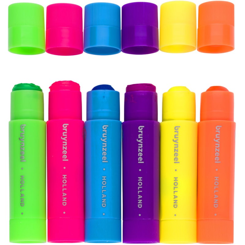 Kredki wykręcane Poster paint stick Neon Bruynzeel