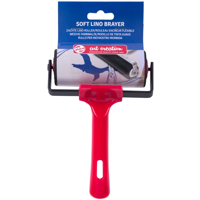 Wałek gumowy do linorytu Soft Art Creation 95 mm