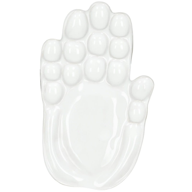 Paletka ceramiczna Renesans w kształcie dłoni