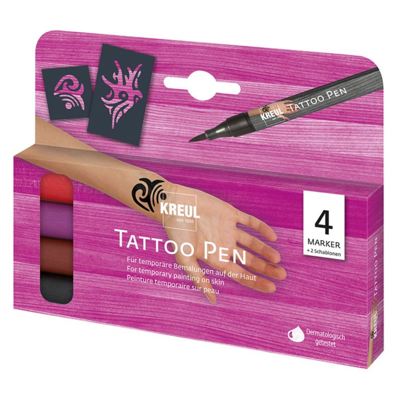 Pisaki do tatuażu Tattoo Kreul 4 szt.jpg