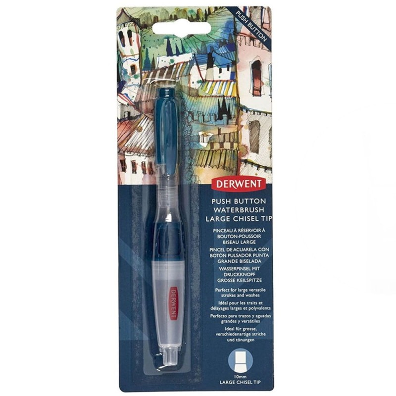 Pisak pędzelkowy pusty Push Button Derwent - Large Chipsel Tip -.jpg