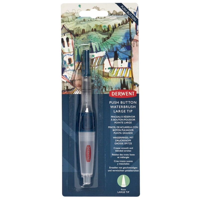 Pisak pędzelkowy pusty Push Button Derwent - Large Tip -.jpg