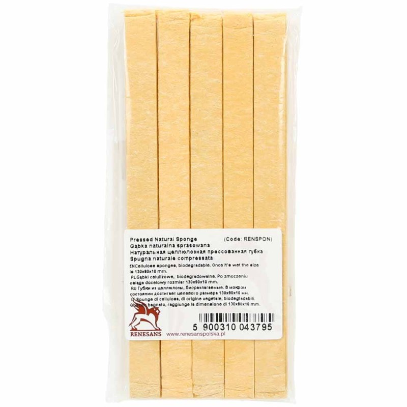 Gąbka naturalna sprasowana Renesans 02