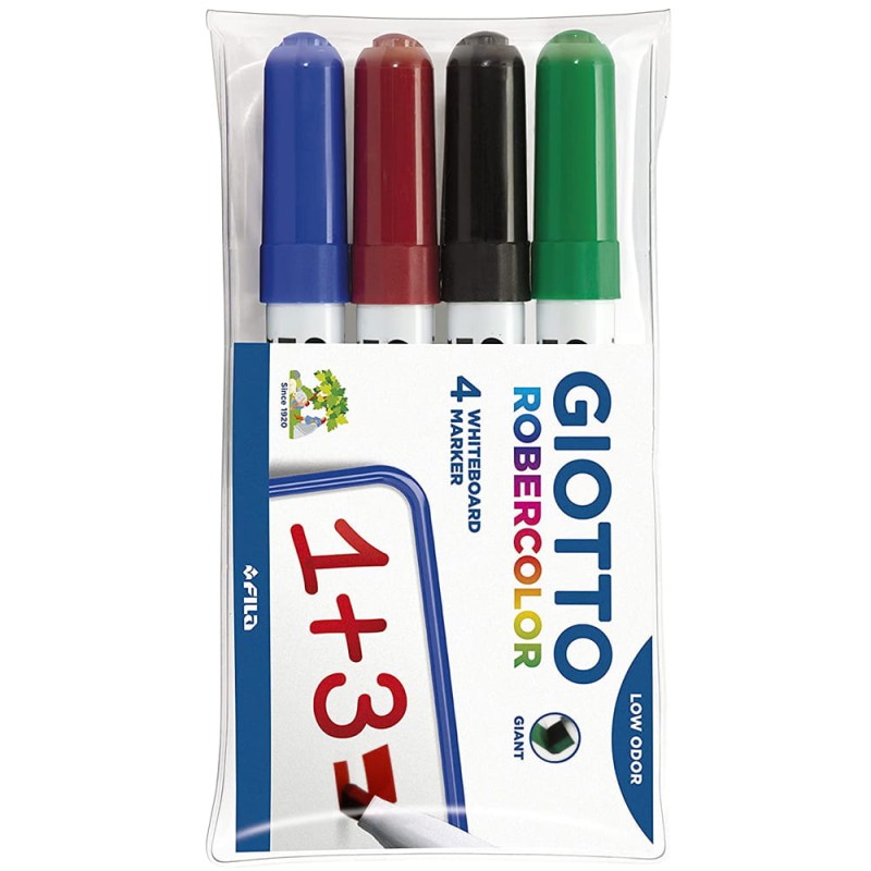 Markery do whiteboard 4 szt Giotto Robercolor Giant F413500 a.jpg