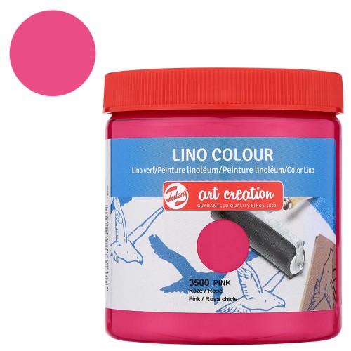 Farba Lino Colour Art Creation Talens 250 ml - 3500 Pink 