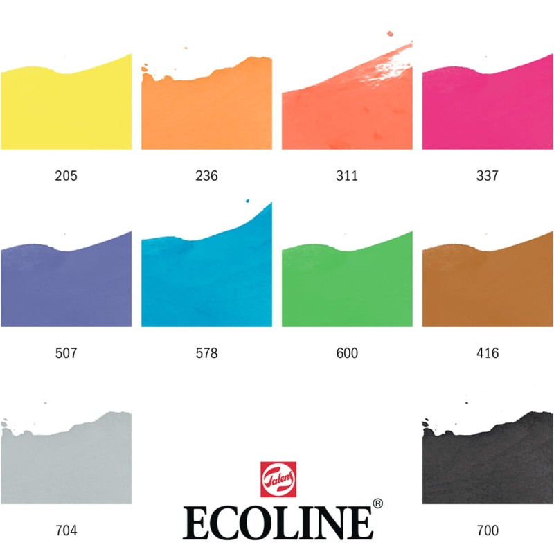Farby akwarelowe Ecoline Mixing Set 10x30 ml