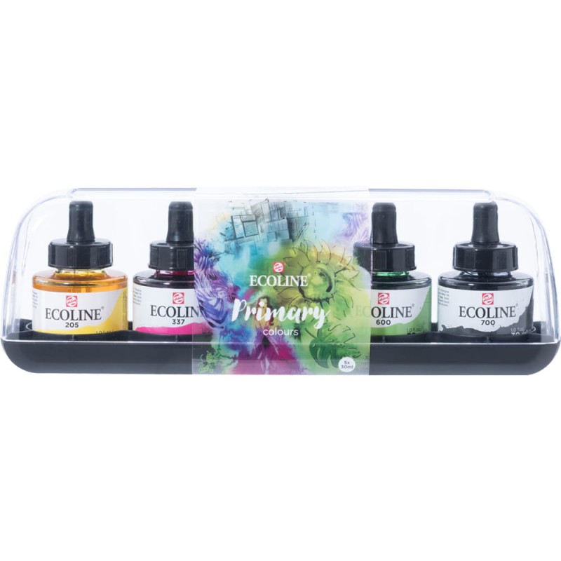 Farby akwarelowe Ecoline Primary Set 5 x 30 ml