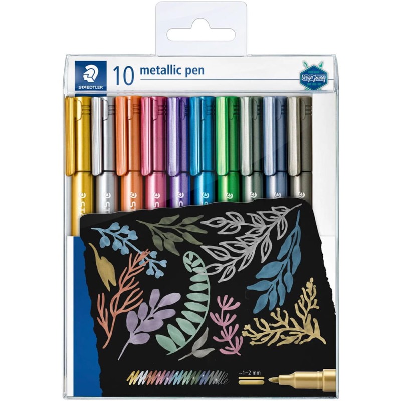 Zestaw markerów metalicznych Metallic Pen Staedtler 10 szt.jpg