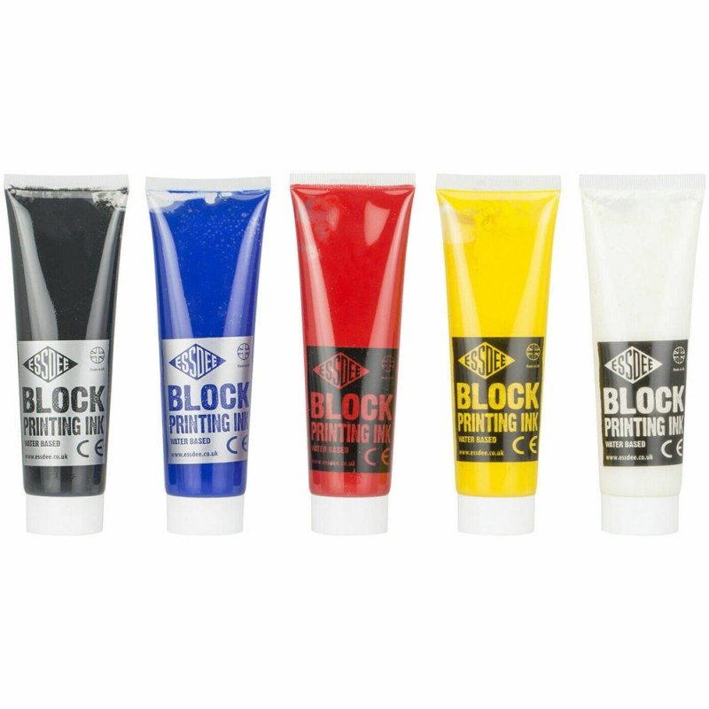 Zestaw tuszy Block Printing Ink Essdee 5 x 100 ml-.jpg