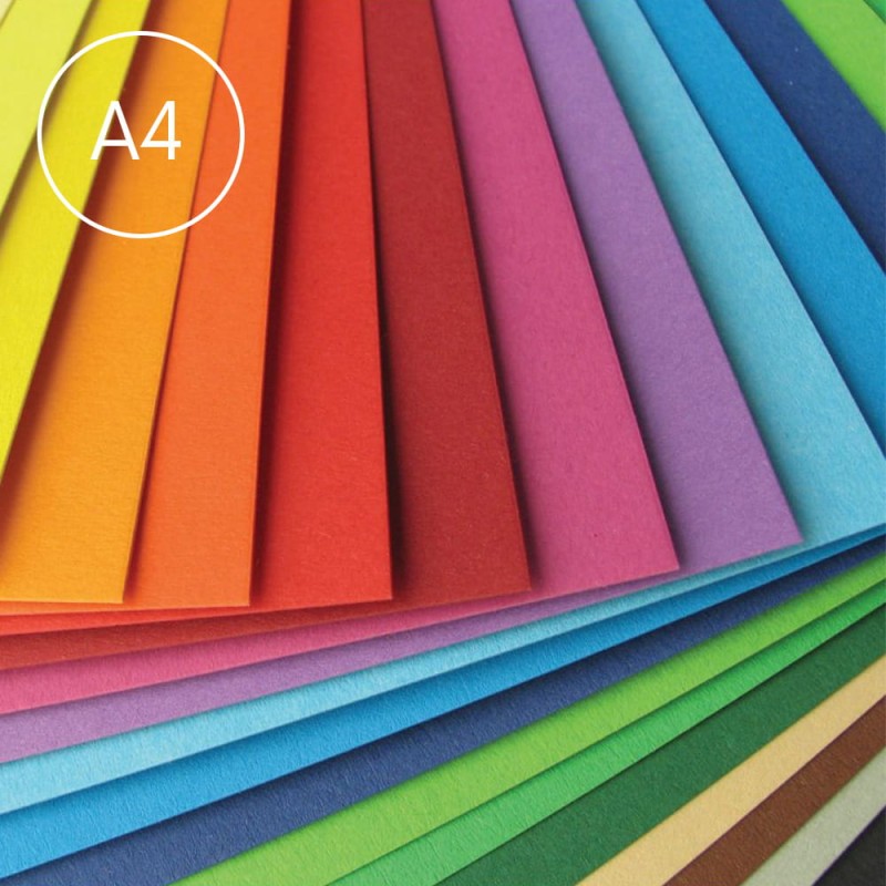 Papier kolorowy brystol Happy Color A4, 170 g - Mix 10 kolorów, 100 ark. 05