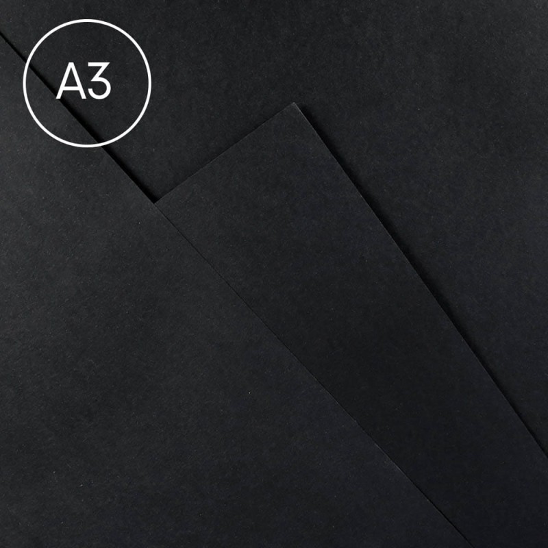 Karton kolorowy Joy A3 - 25 ark. CZARNY Happy Color