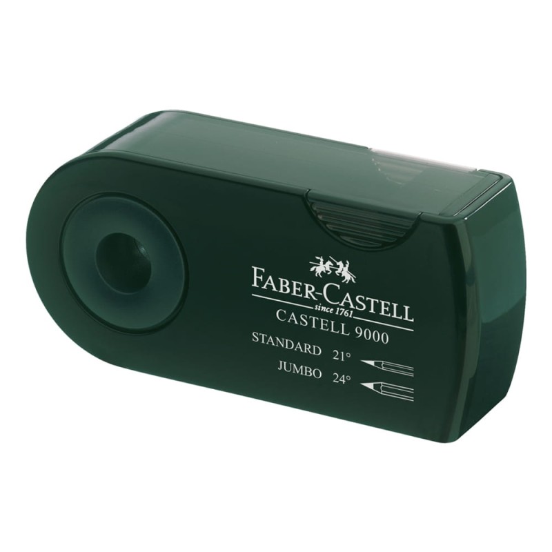 Temperówka Faber-Castell 9000 zielona