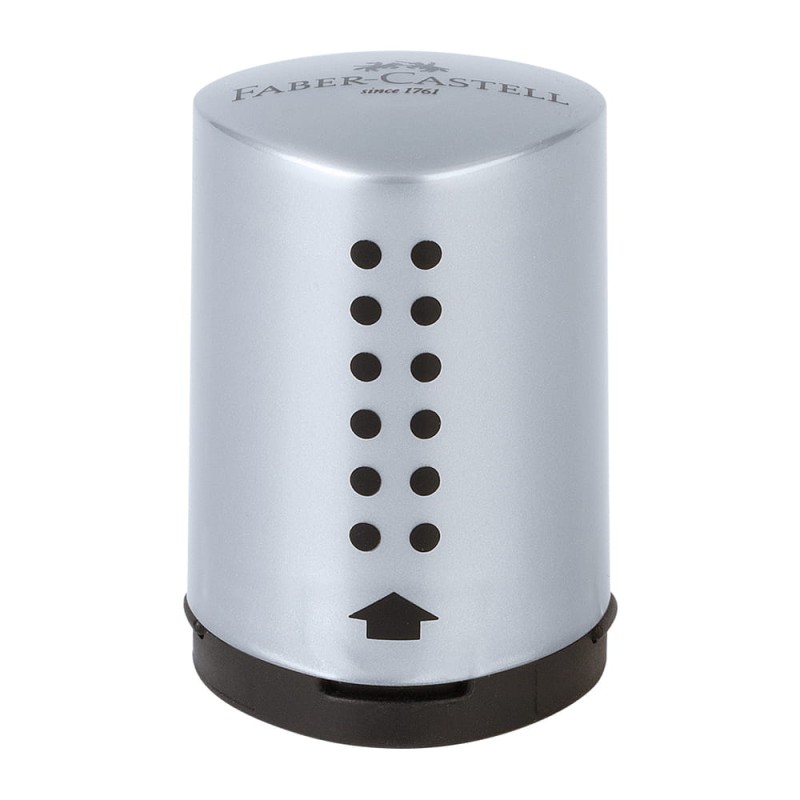 Temperówka GRIP 2001 MINI Faber-Castell - srebrna