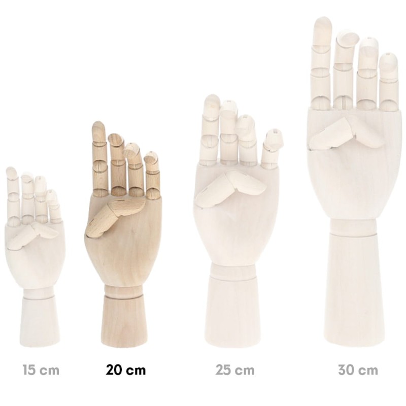 Model dłoni 20 cm  LEWA Leniar