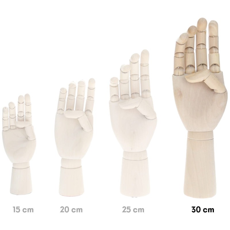 Model dłoni 30 cm PRAWA Leniar