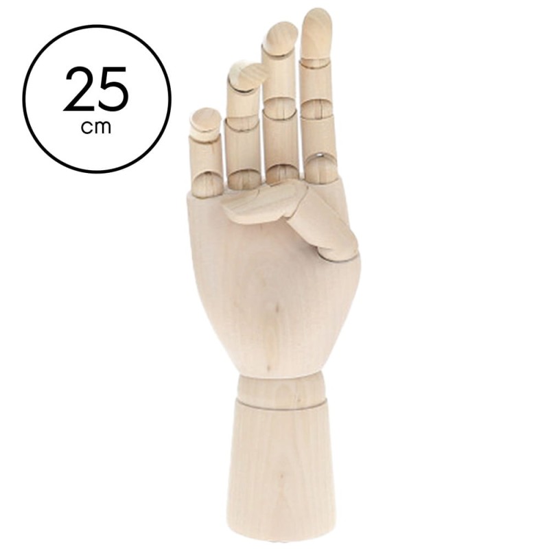 Model dłoni 25 cm PRAWA Leniar