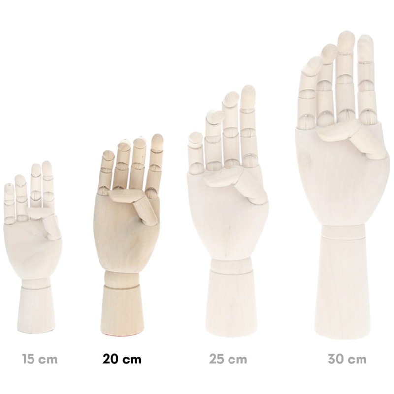 Model dłoni 20 cm PRAWA Leniar