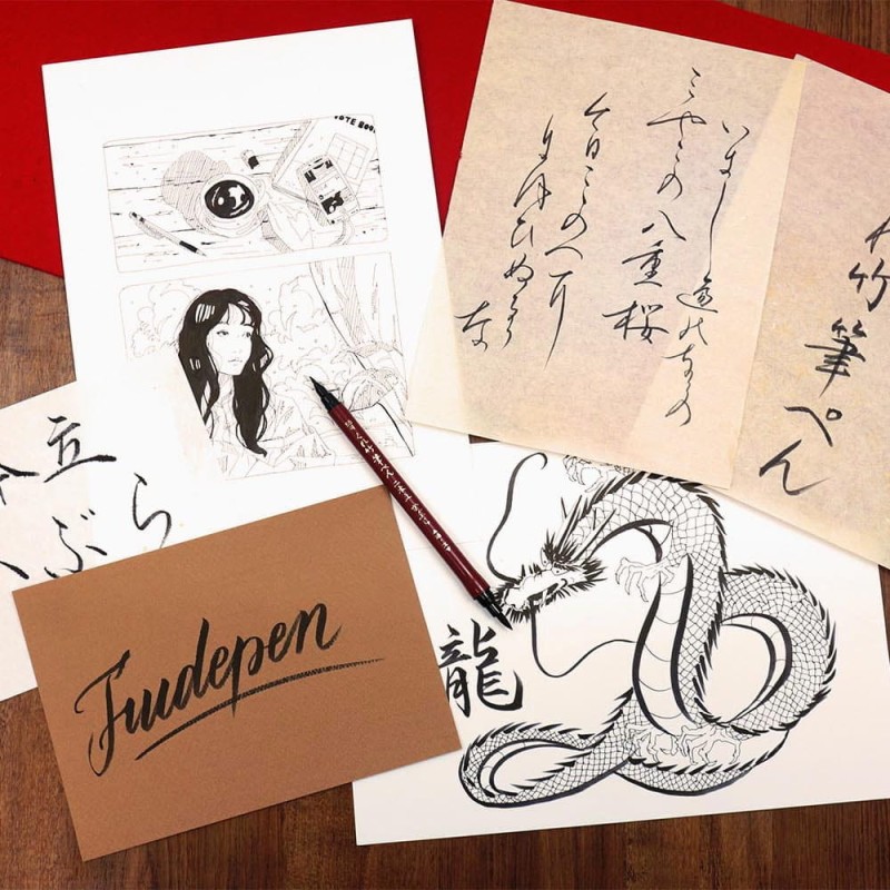 Pisak FUDEPEN NIHON-DATE (KABURA) Kuretake No.55 DF150-55B---.jpg