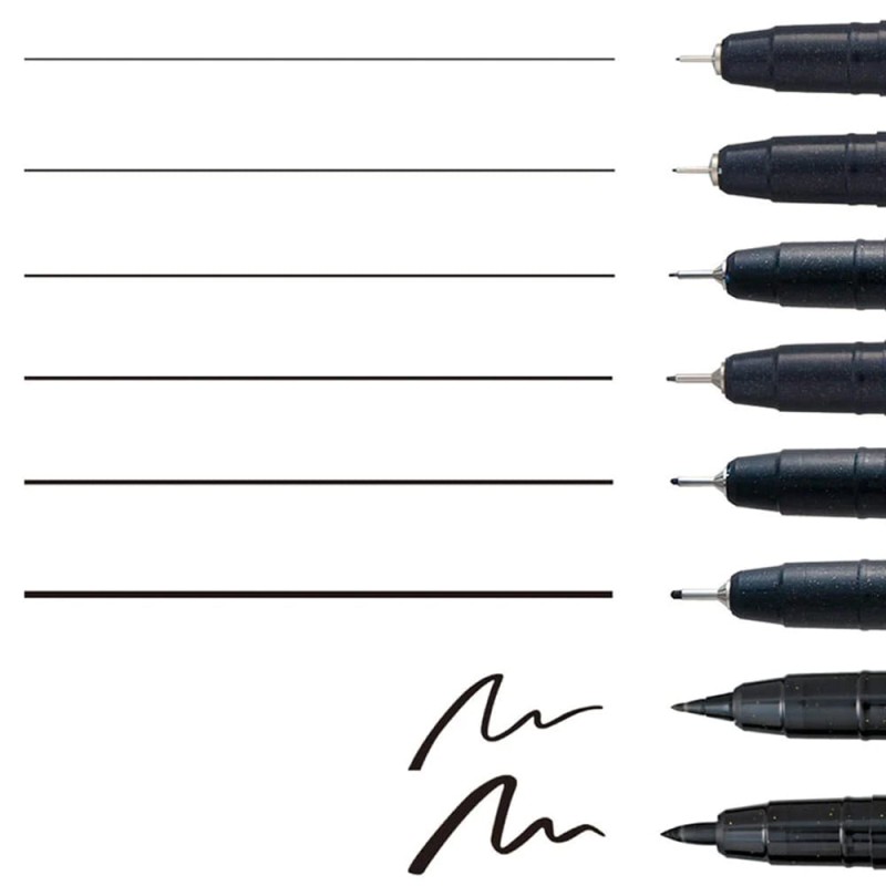 Zestaw pisaków Zig MANGAKA CNM 8VBK - BLACK 8 szt-.jpg