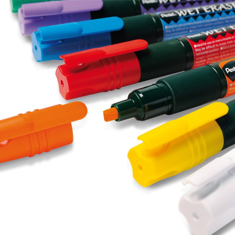 Marker kredowy Pentel Wet Erase Biały