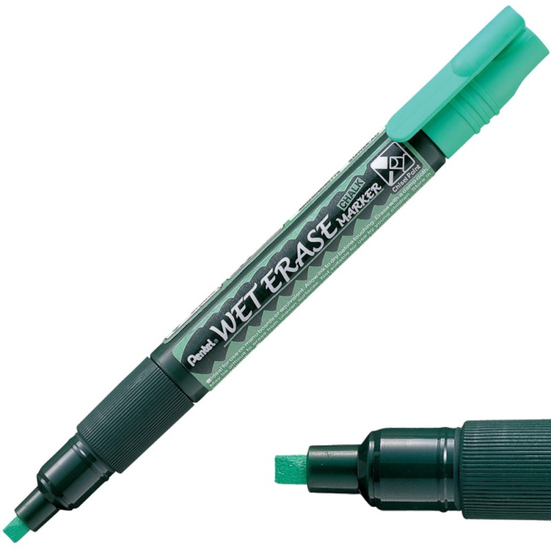 Marker kredowy Pentel Wet Erase Zielony