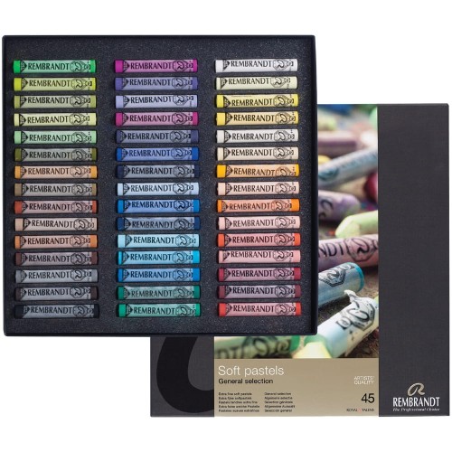 Pastele suche Rembrandt zestaw 45 szt. General Selection