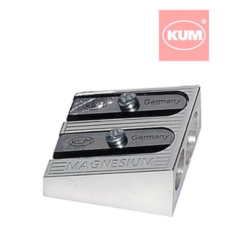 Temperówka metalowa podwójna 410M KUM