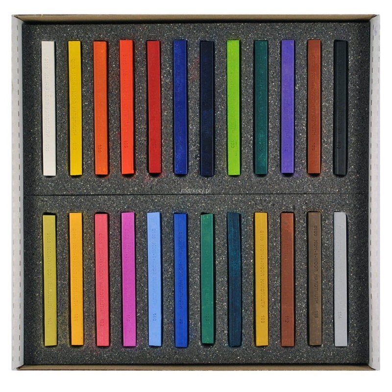 KIN pastele suche twarde zestaw 8114N 24