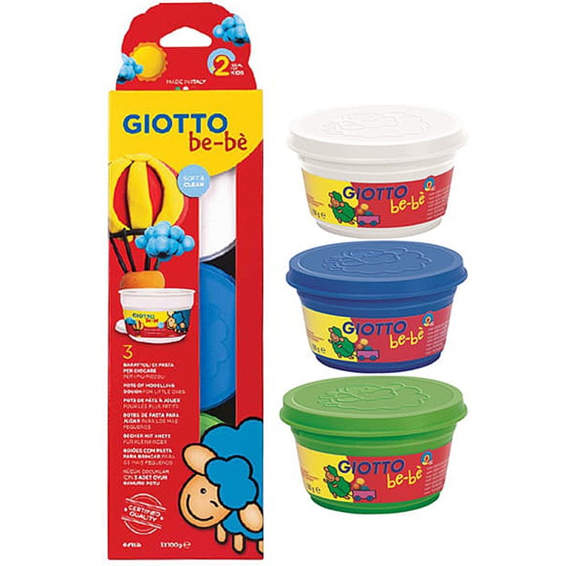 Ciastolina Giotto Bebe 3x100g nr 503