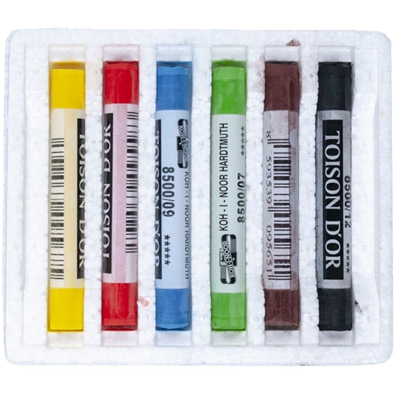 Pastele suche TOISON D'OR Koh-I-Noor 18 szt----.jpg