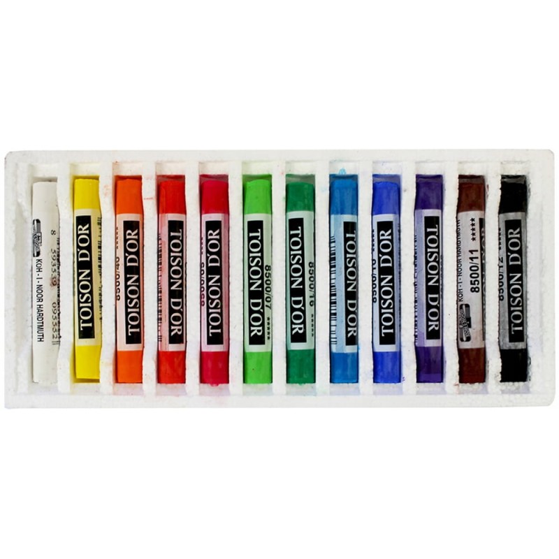Pastele suche TOISON D'OR Koh-I-Noor 12 szt-.jpg