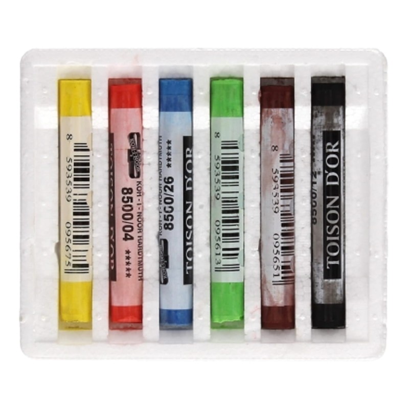 Pastele suche TOISON D'OR Koh-I-Noor 6 szt-.jpg