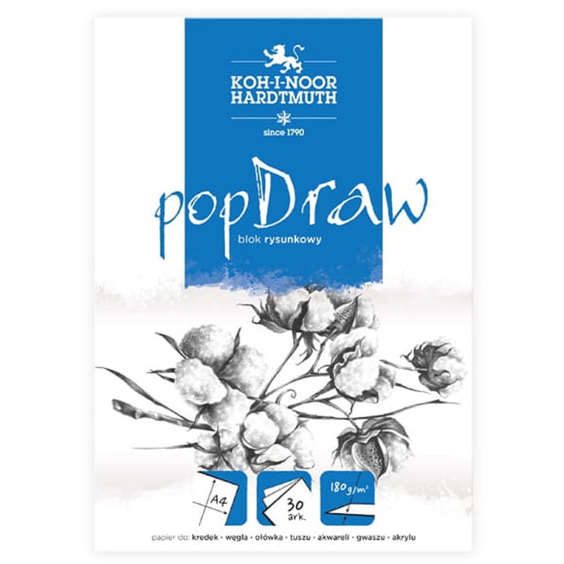 Zestaw rysunkowy z kredkami i blokiem Koh-I-Noor