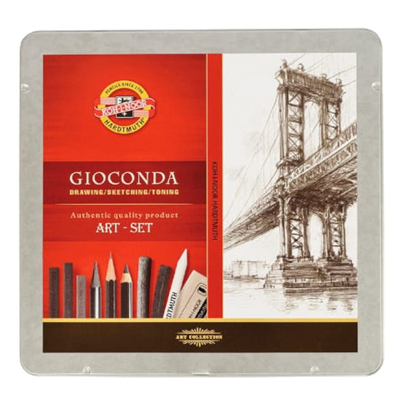 Zestaw rysunkowy z blokiem i kasetką Gioconda 8898 Koh-I-Noor