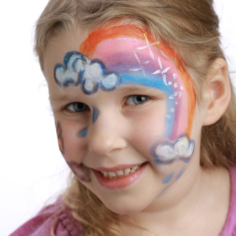 Kredka do twarzy w sztyfcie Grimtout BIAŁA