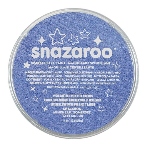 Farba do twarzy Snazaroo 18 ml - 351 Sparkle Blue (błyszcząca)