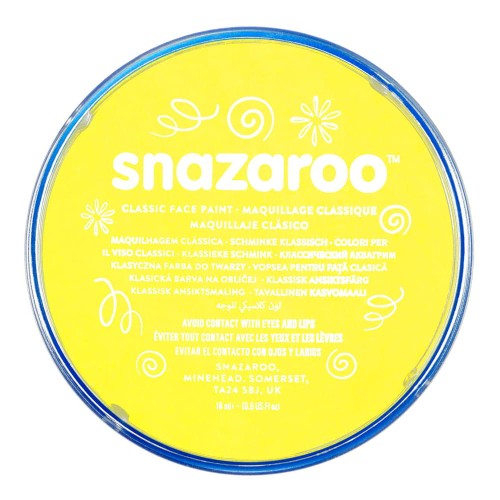 Farba do twarzy Snazaroo 18 ml - 233 Pale Yellow 