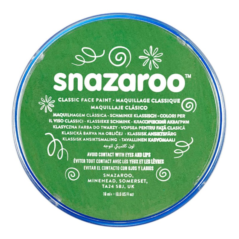 Farba do twarzy Snazaroo 18 ml - 477 Grass Green 01