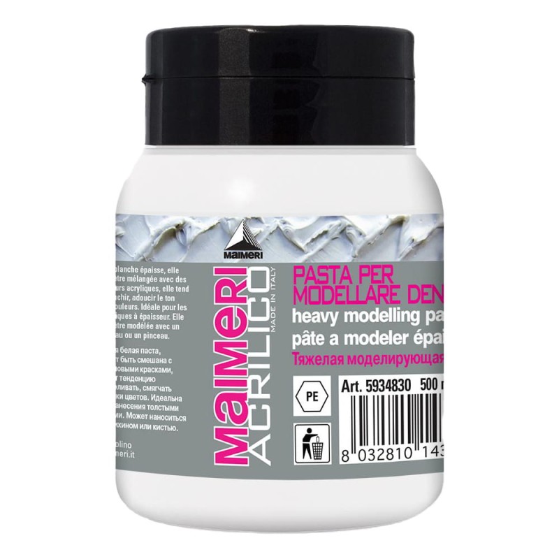 Medium pasta modelująca ciężka 500 ml Modelling paste 830