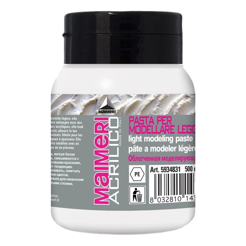 Medium pasta modelująca lekka 500 ml Modelling paste 831