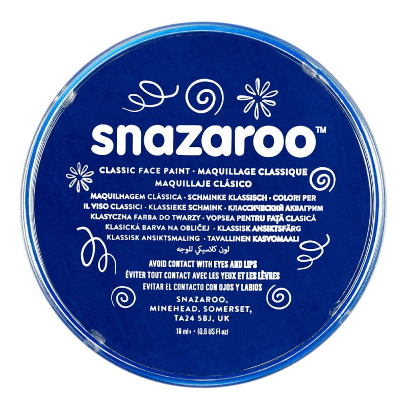 Farba do twarzy Snazaroo 18 ml - 333 Dark Blue 01