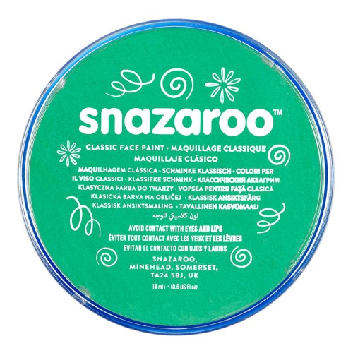 Farba do twarzy Snazaroo 18 ml - 444 Bright Green 