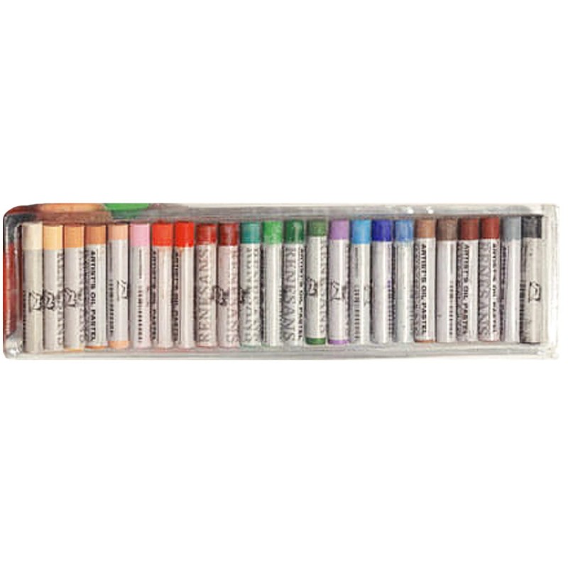 Pastele olejne Renesans, zestaw 24 szt