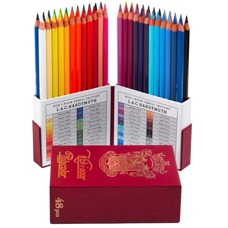 Zestaw kredek Koh-I-Noor Polycolor Retro edycja kolekcjonerska - 48 szt.