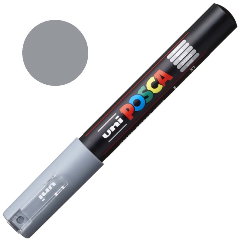 Pisak POSCA 1M 0.7 mm 37 Grey