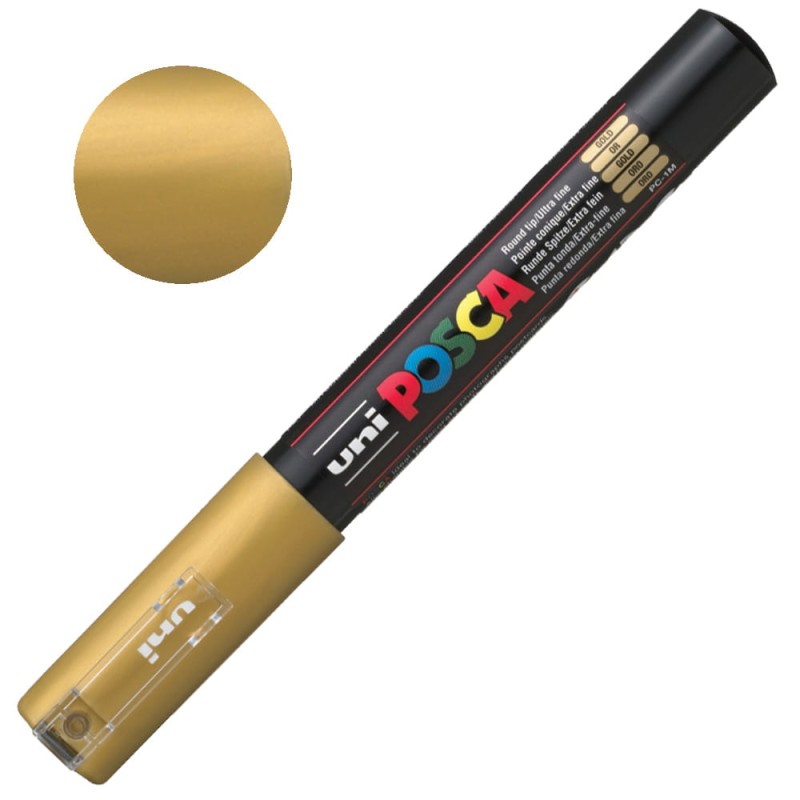 Pisak POSCA 1M 0.7 mm 25 Gold