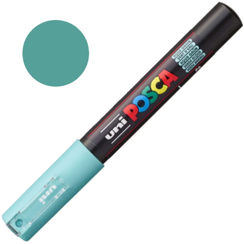 Pisak POSCA 1M 0.7 mm P6 Aqua green